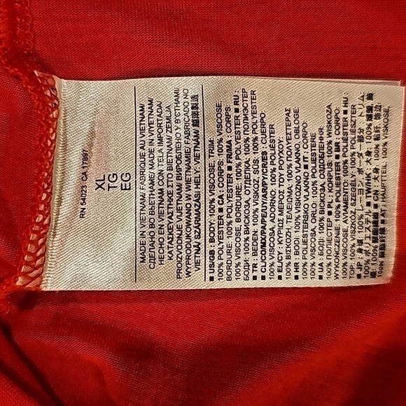 Beautiful Orange Tunic by Banana Republic - Picture 4 of 4